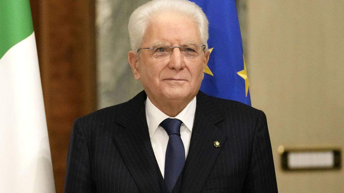 Italiens Präsident Mattarella wiedergewählt