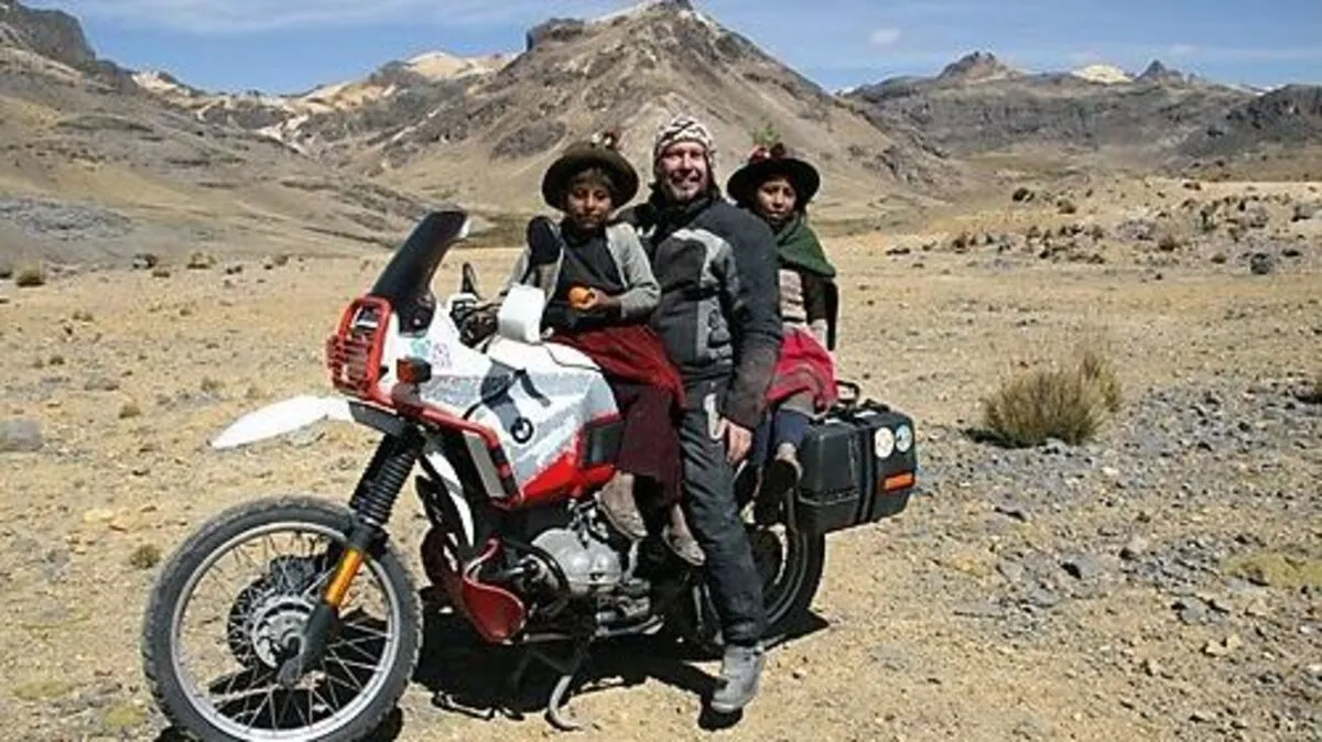 Albert Koch zeigt einen Reisefilm