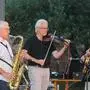 Musiker bei dem Jazzabend 2023 am Petersplatz in St. Peter am Ottersbach