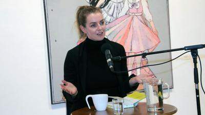 Valerie Fritsch präsentierte im Kunsthaus Köflach ihren aktuellen Roman „Zitronen“