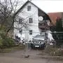 In diesem Haus wurden Ende Februar Waffen und Sprengstoff gefunden