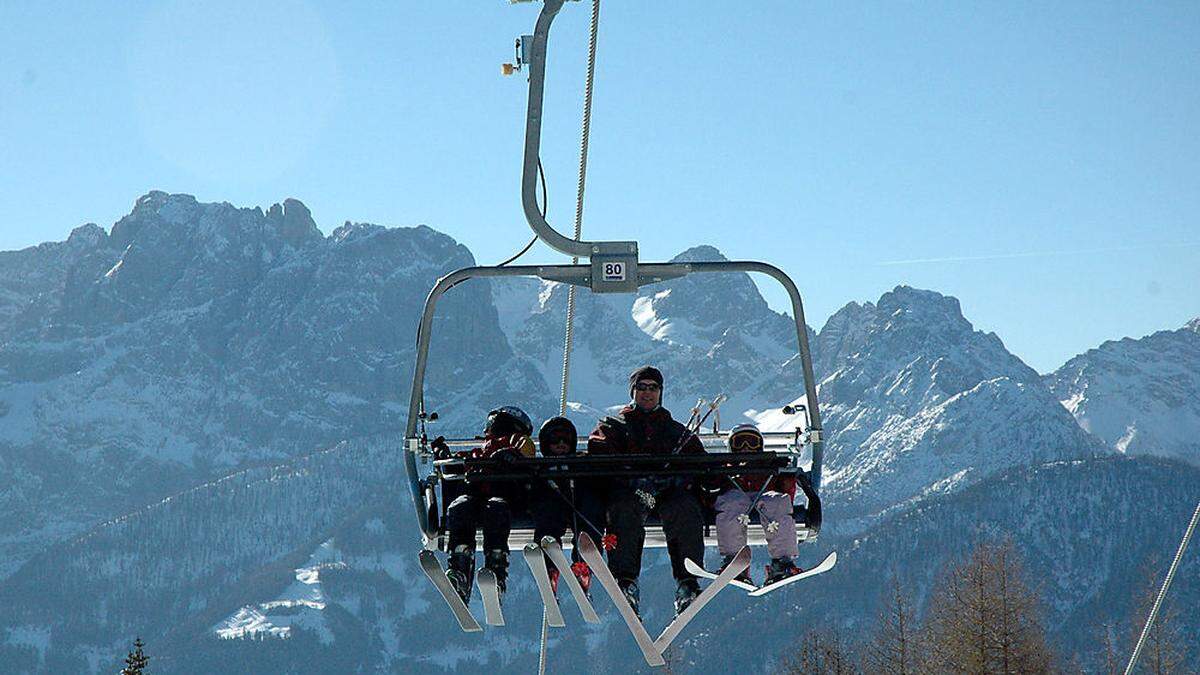 Der Wartschenbrunn-Lift steht derzeit wegen Wartungsarbeiten, das ruft Kritik hervor