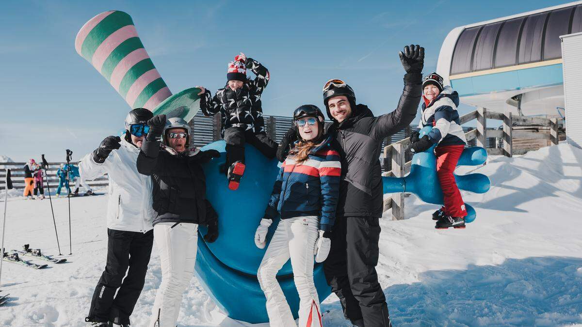 Die Schneesicherheit ist am Katschberg durch die Höhenlage garantiert