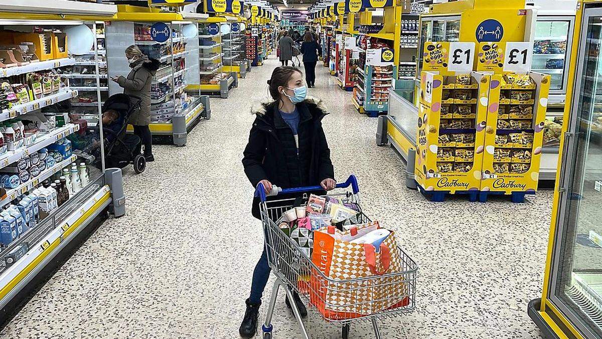 Preissteigerungen bei der britischen Supermarktkette Tesco