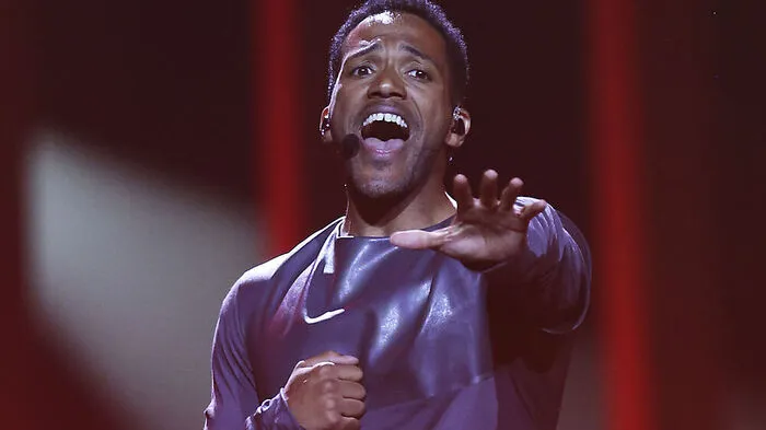 Cesár Sampson im Mai beim Song Contest