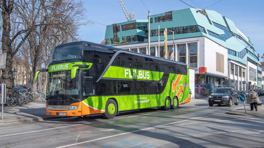 Normalerweise fährt man rund zwei Stunden von Graz nach Wien – Flixbus sieht das vorübergehend anders ...