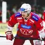 KLAGENFURT,AUSTRIA,29.SEP.23 - ICE HOCKEY - ICE Hockey League, Klagenfurter AC vs EHC Black Wings Linz. Image shows Lukas Haudum (KAC). Photo: GEPA pictures/ Daniel Goetzhaber