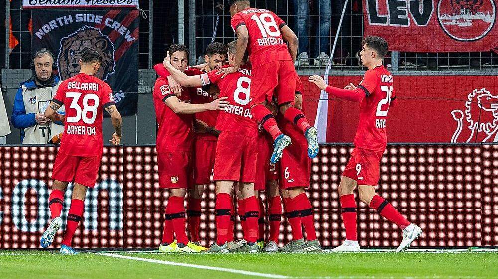 Können die Bayer-Leverkusen-Spieler auch gegen Juventus den Lauf fortsetzen?