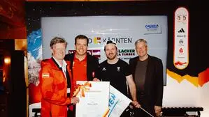 Arno Arthofer, Markus Salcher, Thomas Grochar und Peter Kaiser