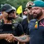 Enrique Tarrio (l.) und Joe Biggs (r.) von den "Proud Boys" 
