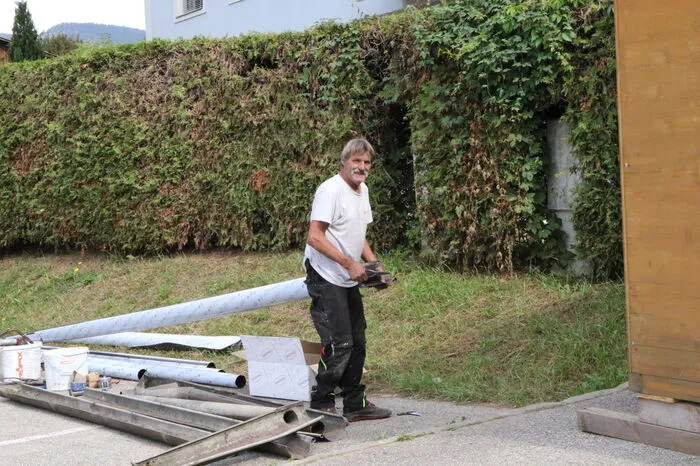 Doch bevor es losgeht, muss noch viel Arbeit erledigt werden.