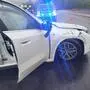 Ein Mann wurde Dienstagabend bei einem Autounfall auf der S 6 verletzt