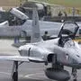 Lückenfüller: Schweizer F-5-Jets mit dem Hoheitszeichen des Bundesheeres