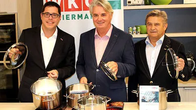 Topf sucht wieder Deckel: Florian Ferl, Toni Ferk und Obmann Herbert Spitzer	 