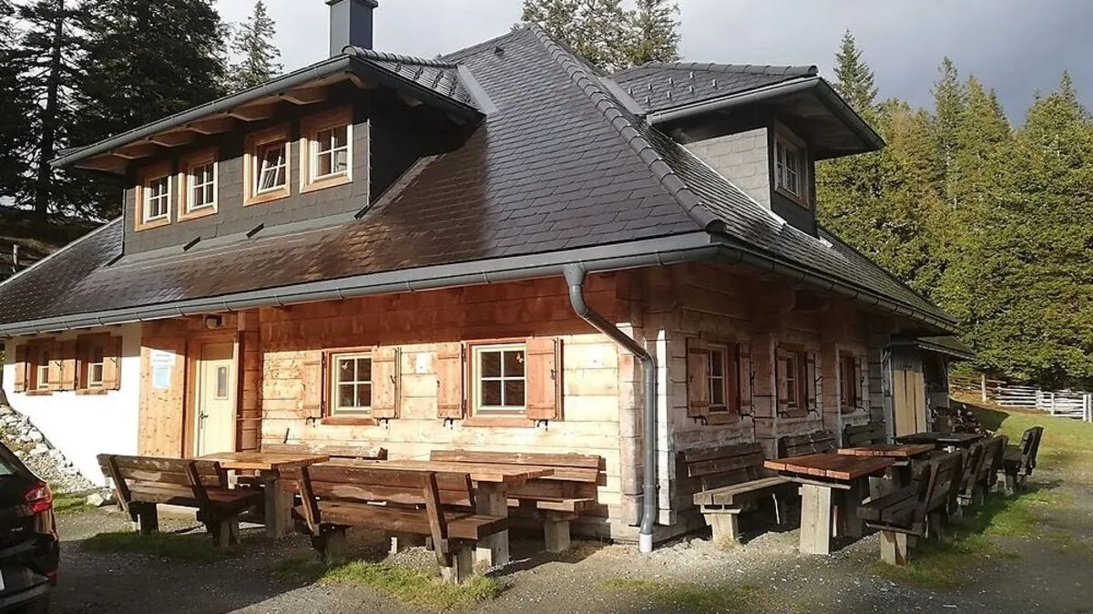 Die Großebenhütte in Hirschegg-Pack