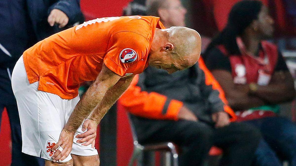  Fußball-Teamstürmer Arjen Robben