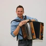 Christian Gruber, Bandleader der Gruppe "Aufgeiger"