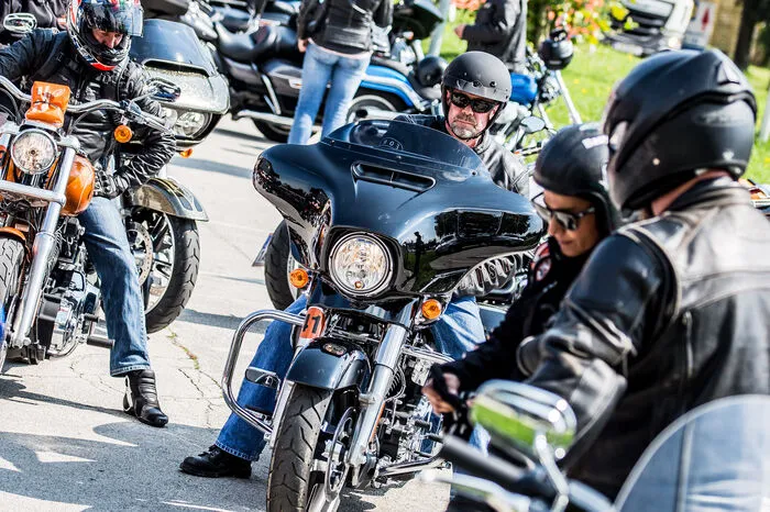 Motorradfahrer ist Bill Davidson von klein auf. So lässt er sich auch eine Teilnahme an der großen Parade am Samstag nicht entgehen.