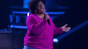 Emely Myles bei ihrer &quot;Blind Audition&quot; 