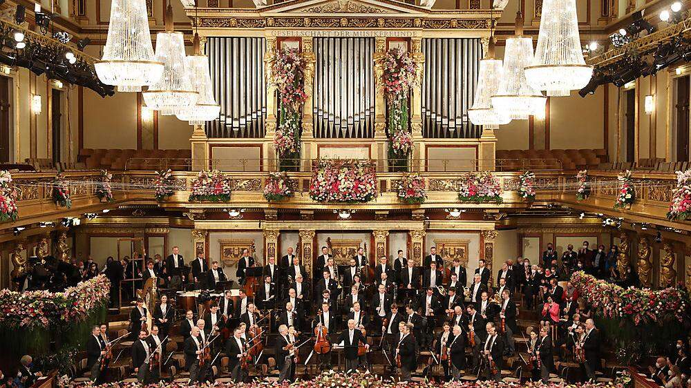 Die Wiener Philharmoniker, hier beim Neujahrskonzert 2022