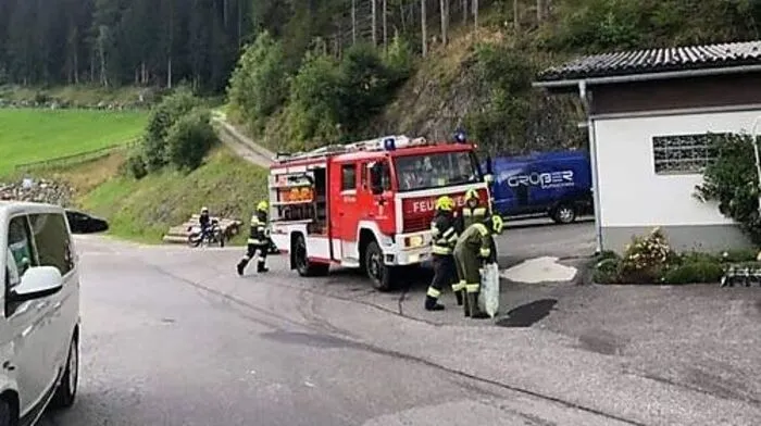 An dieser Kreuzung kollidierten die beiden Fahrzeuge