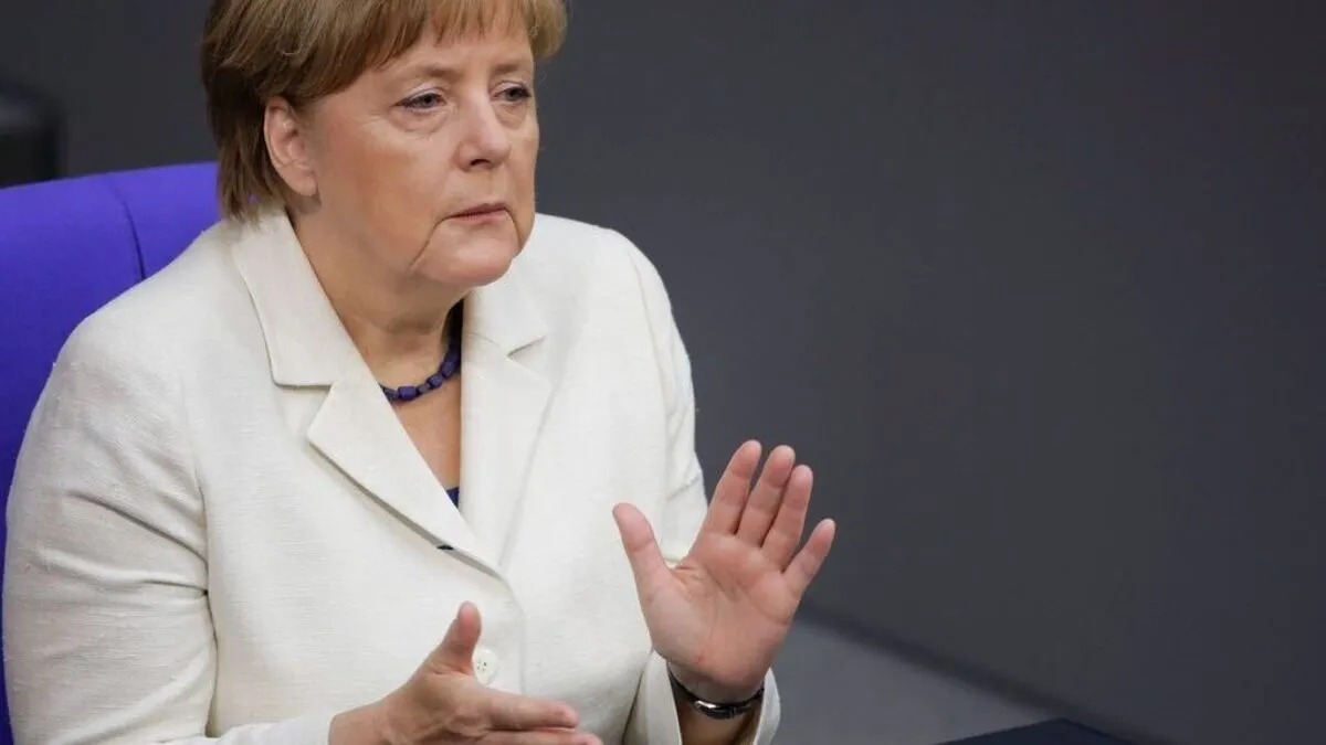 Kanzlerin Angela Merkel 