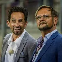 Matthias Dollinger mit Helmut Kaltenegger (re.)