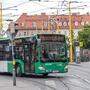 Ersatzbusse zwischen Jakominiplatz und Asperngasse verbinden die unterbrochenen Tramlinien