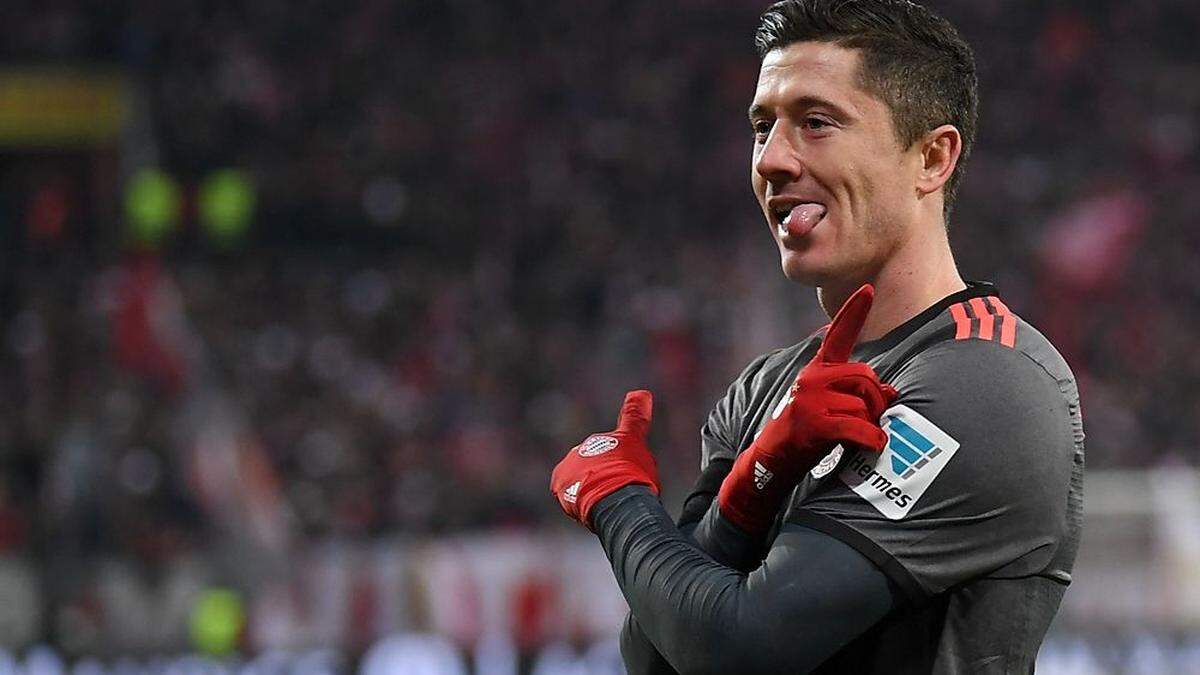 Doppeltorschütze Robert Lewandowski