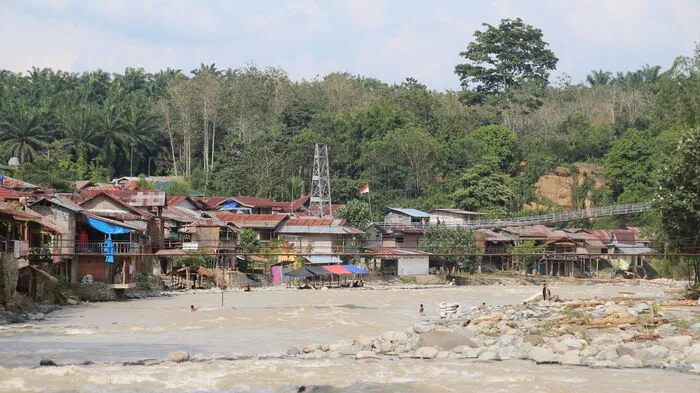 Im kleinen Dorf Bukit Lawang mit seinen markanten Hängebrücken starten die Trekkings zu Sumatras Orang Utans. Den Reisebericht lesen Sie hier