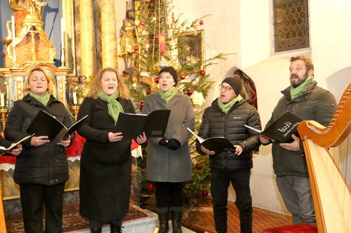 Neben dem Veranstalter wirkte weiters das Harfen-Duo Stefanie und Anna Pirker mit. 