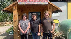 Familie Planegger betreibt die Buschenschenke in Aich, Viktring