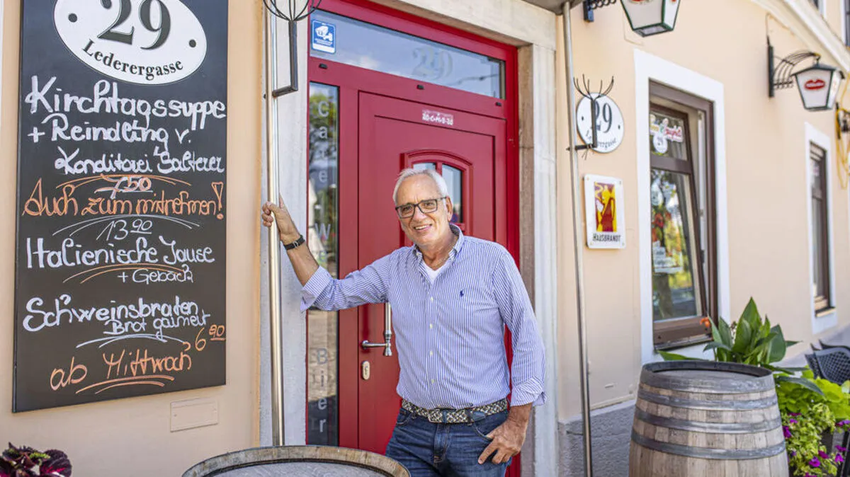 Archivbild: Gastronom Reinhard Rogl hat sich mit dem Coronavirus infiziert