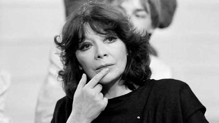 Juliette Greco auf einem Foto von 1985
