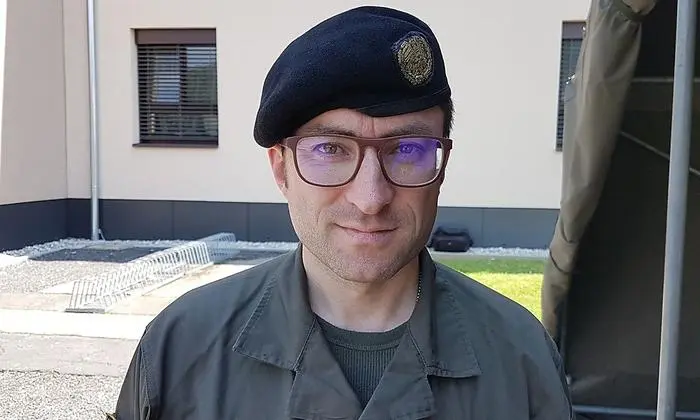 Bataillonskommandant Günter Rath