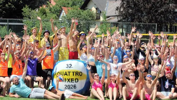 Bereits seit 32 Jahren organisieren die Mitglieder des VBC Ligist das beliebte Beach-Volleyball-Turnier im Freizeitzentrum der Marktgemeinde Ligist. 