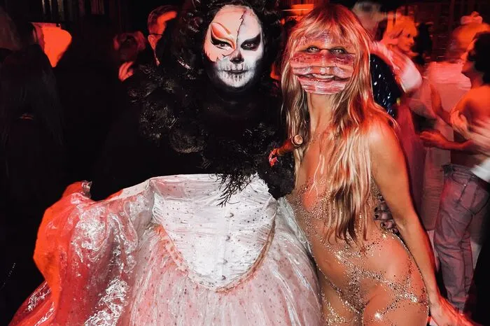 Samantha Gold und Heidi Klum.