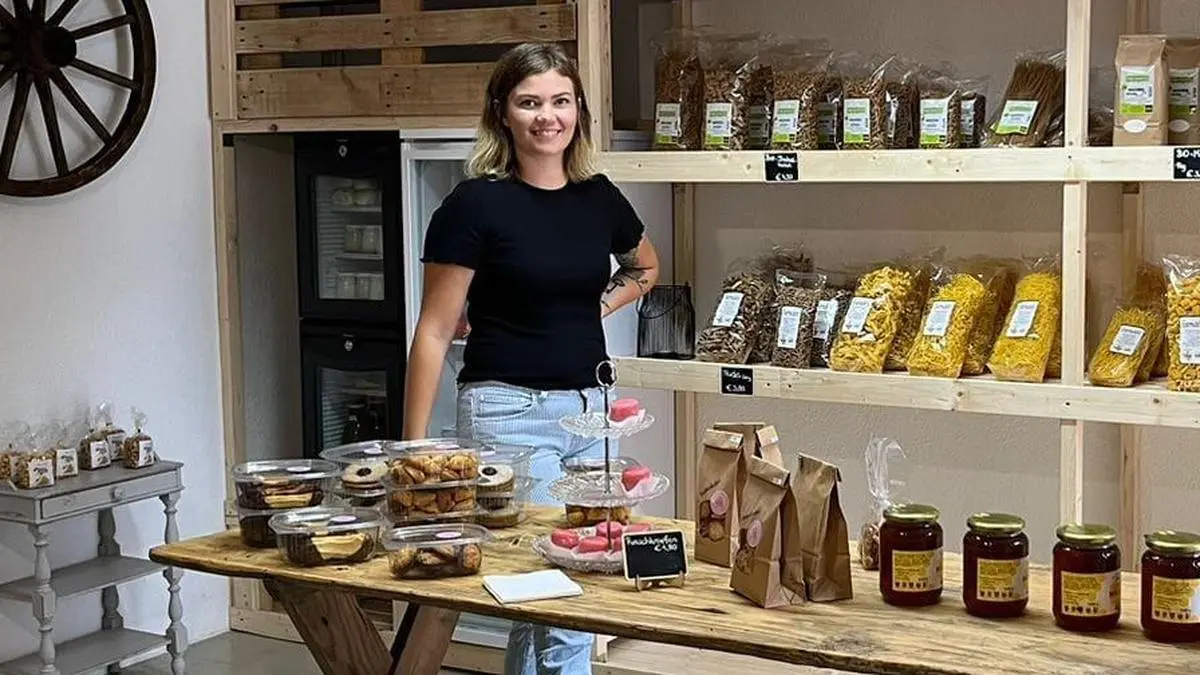 Sandra Mairitsch in "Gabi's Greißlerei"