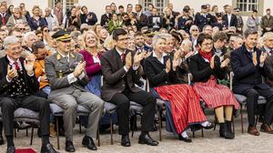 Die 10. Oktober Feier fand im Landhaushof in Klagenfurt statt 