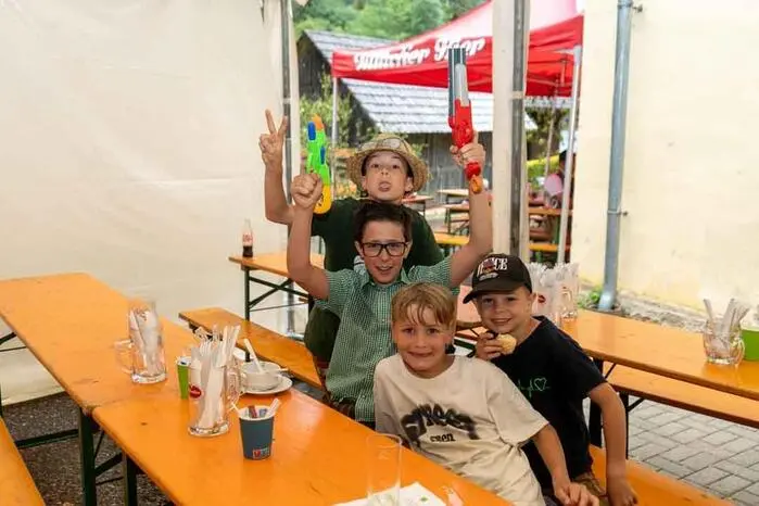 Auch die jungen Gäste hatten ihren Spaß
