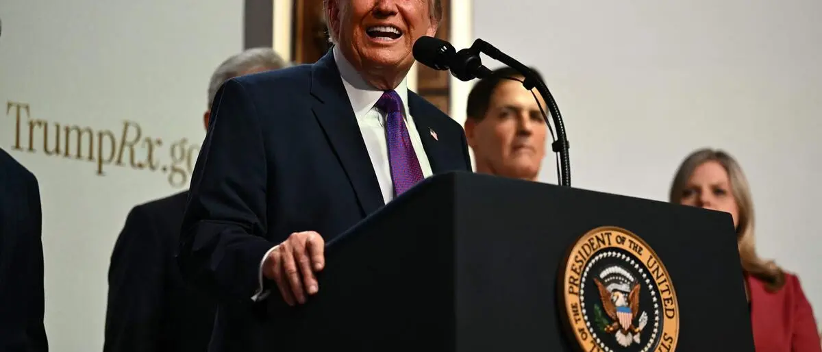 Donald Trump (Photo by Kent NISHIMURA / AFP)
