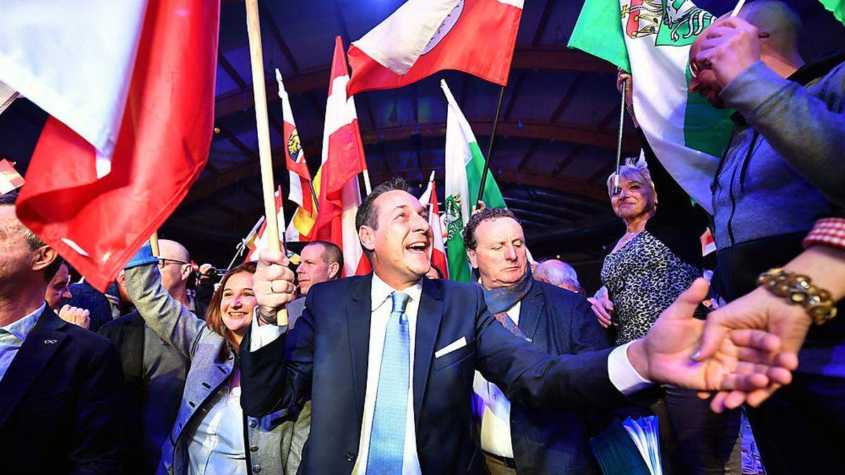 Strache beim FPÖ-Neujahrstreffen in Salzburg