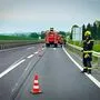 Archivbild: Auf der A 2 ist derzeit die erste Fahrspur gesperrt