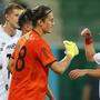 Goalie Zan Pelko (in Orange) bekommt das Vertrauen