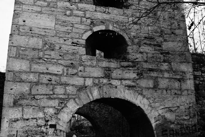 Reste der Veste von Bihac