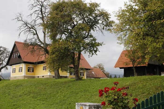 Der Haufenhof von Familie Tappler in Mooskirchen.