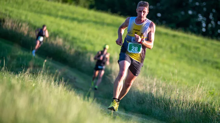Auf der Halbmarathon-Strecke