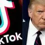 (COMBO) This combination of pictures created on August 01, 2020 shows the logo of the social media video sharing app Tiktok displayed on a tablet screen in Paris, and US President Donald Trump at the White House in Washington, DC, on July 30, 2020. - President Donald Trump said July 31, 2020 he will bar fast-growing social media app TikTok from the United States as American authorities have raised concerns the service could be a tool for Chinese intelligence.
US officials and lawmakers in recent weeks have voiced fears of the wildly popular video platform being used by Beijing for nefarious purposes, but the company has denied any links to the Chinese government. (Photos by Lionel BONAVENTURE and JIM WATSON / AFP)