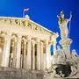 ABD0087_20231103 - WIEN - ÖSTERREICH: ++ THEMENBILD ++ Das österreichische Parlament und davor die Statue der Pallas Athene; aufgenommen am Freitag, 03. November 2023, in Wien. - FOTO: APA/GEORG HOCHMUTH