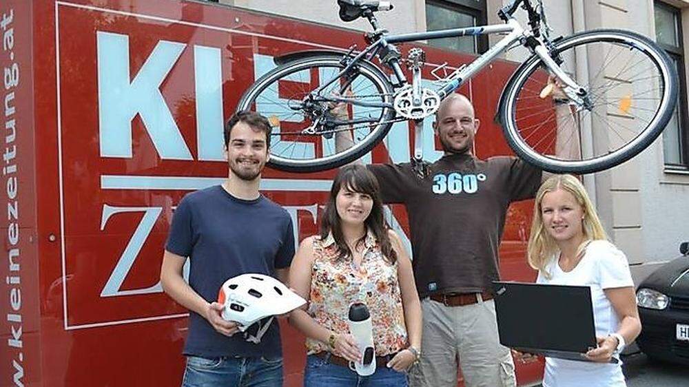 Mit einem eigenen Blog beim 24-Stunden-Radrennen in Kaindorf bei Hartberg mit dabei